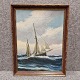 Frederik Ernlund maleri
Sejlskib på hav
