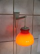 Orange glas Holmegaard lampe