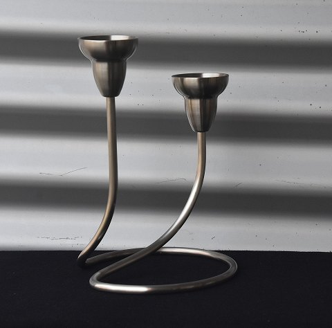 2-armet stål lysestage
Georg Jensen