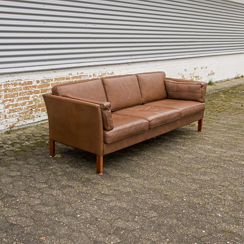 Læder sofa Mogens Hansen design