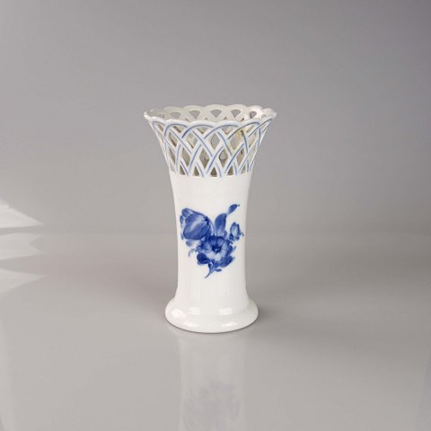 RC8235Blå blomst flette vase