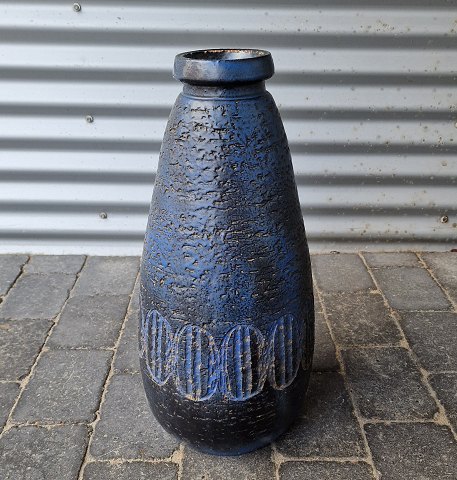 Vase keramikblåHøjde 53 cm