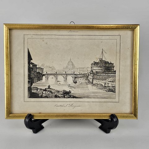 Giovanni Piranesi
Radering
Castel St Angelo