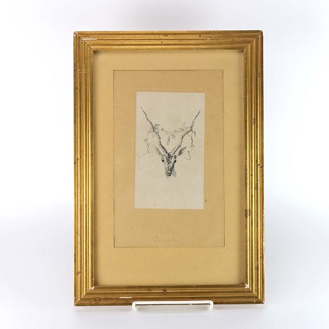 Johan T. Lundbye
radering
Antilope
38,5 cm