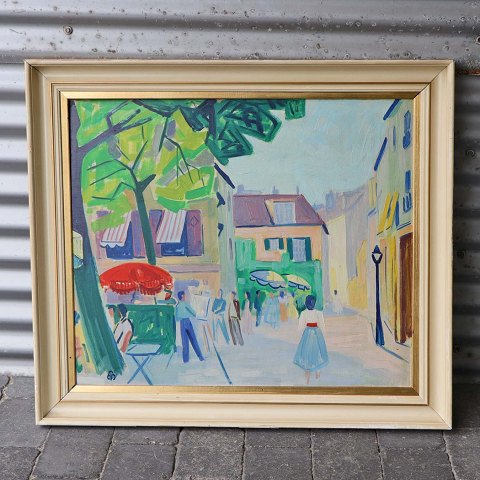 Erik Bak maleri
Byliv
86 cm