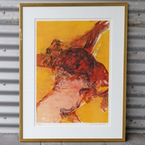 Erik Bille Christiansen Litografi
Abstrakt
85 cm