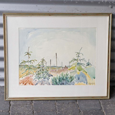 akvarel
Landskab
64,5 cm