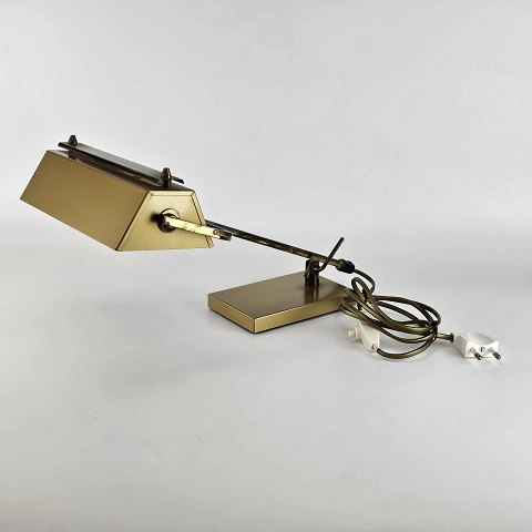 Klaverlampe i messing