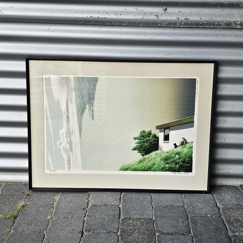 Poul Anker Bech
Litografi
Abstrakt
59 cm