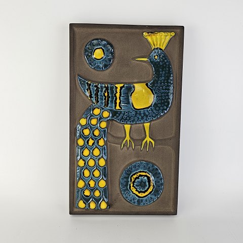 Knabstrup
Relief påfugl
2903/829
28,5 cm