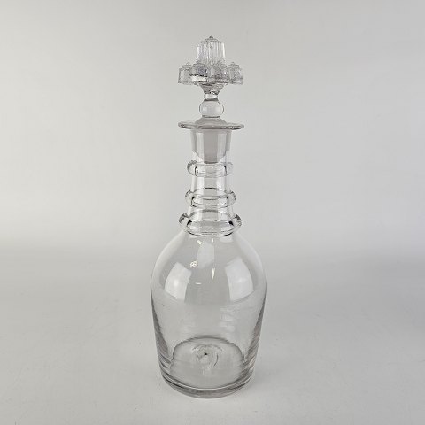Glas karaffel med prop
