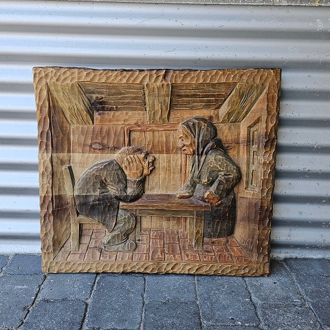 Thomas Dam
Trærelief
Vrøvle Kaj
