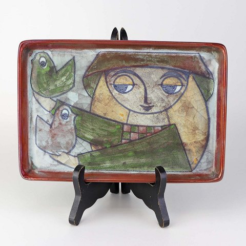 Michael Andersen relief
5906
Kvinde med fugle
22,5 cm