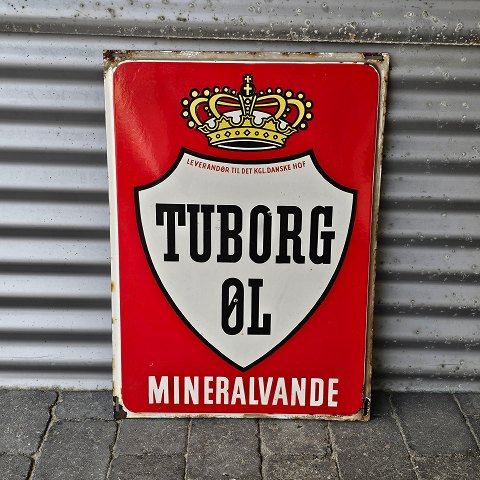 Emaljeskilt
Tuborg Øl