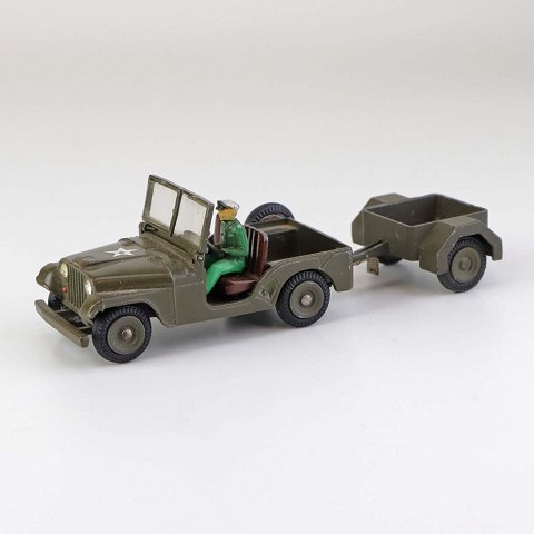 Tekno bil
1957
Jeep med trailer
12,5 cm