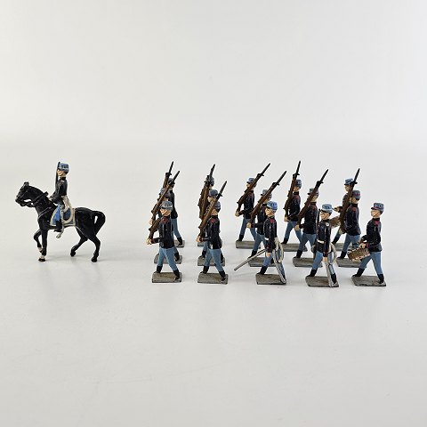 Tin figurer
den danske hær