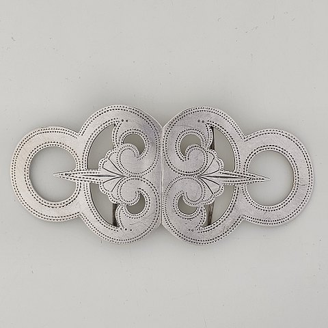 Bæltespænde 
i sølv