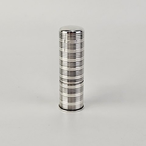 Læbestiftholder
pletsølv
5,7 cm
