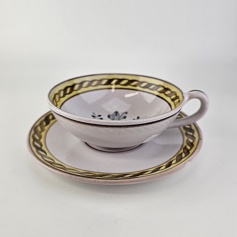 Syberg tekop Gul med blomst