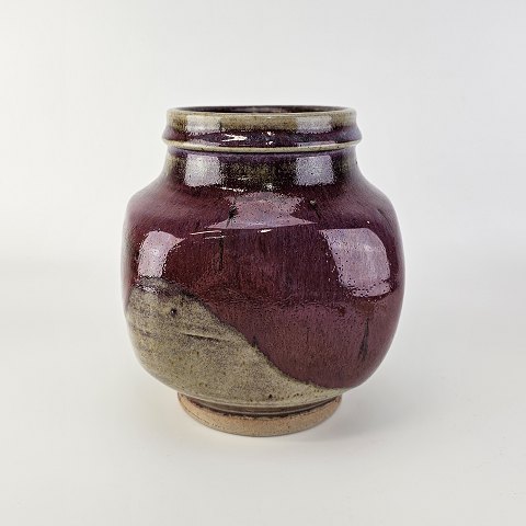 Finn Lynggaard15,5 cmrød vase