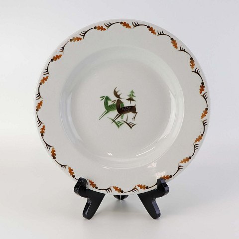 Aluminia dyb tallerkenHjortestel25,5 cm