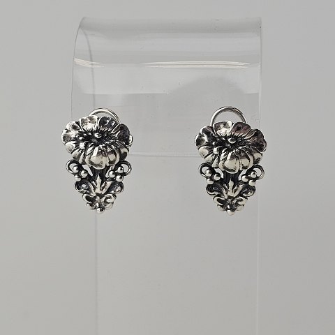 Øreringe Blomst2 cm