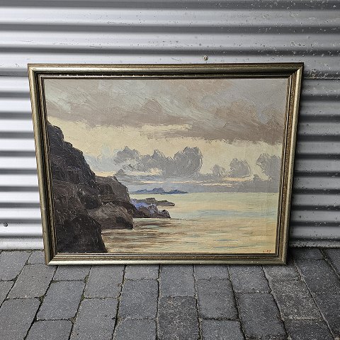 Frode Jørgensen maleri78x97 cm