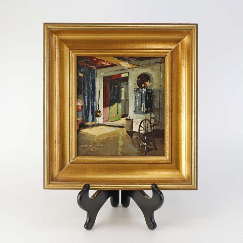 Vagn Ove Schnackmaleri27,5x25,5 cm