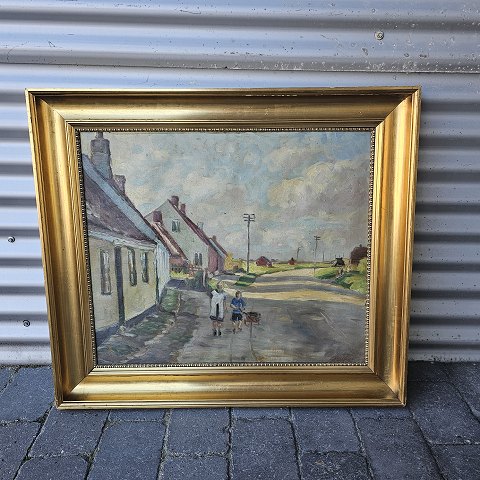 Einer Gross maleri70x79 cm