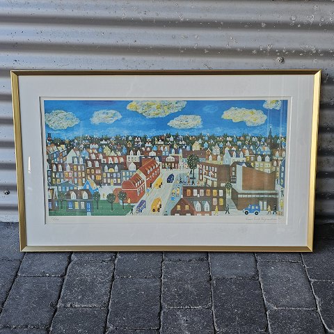 Færgemann litografi93/10053x86,5cm