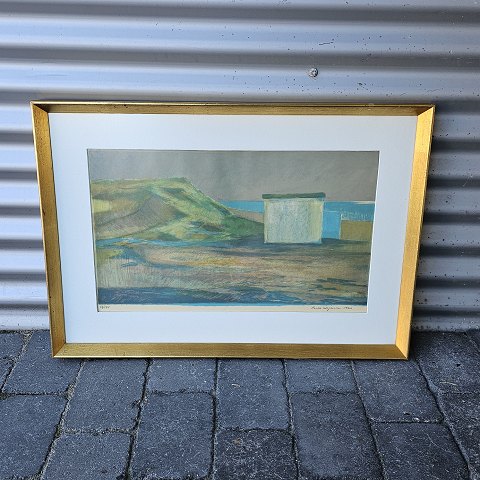 Carlo Wognsen litografi 63/12551x72,5 cm