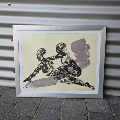 Frans Kannik akvaral45,5x55 cm