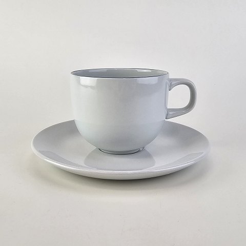 Aluminia kaffekop 072Blåkant8 cm