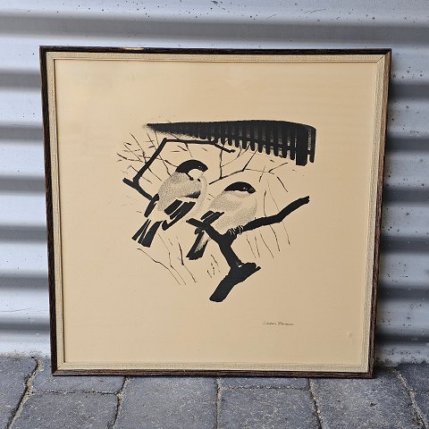 Sikker Hansen tryk47,5x47,5 cm