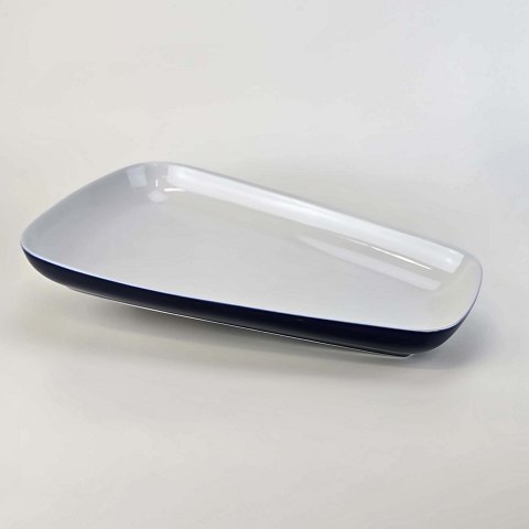 Lyngby fadBlå glasur28 cm