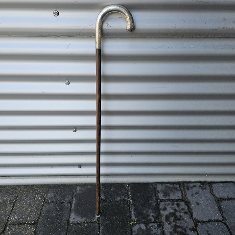 Stok med sølvhåndtag85,5 cm
