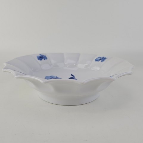 RC SkålBlå Blomst Kant17 cm