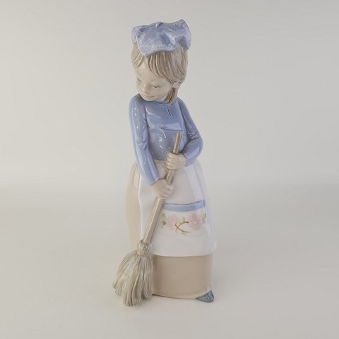 Zaphir FigurPige fejer22 cm