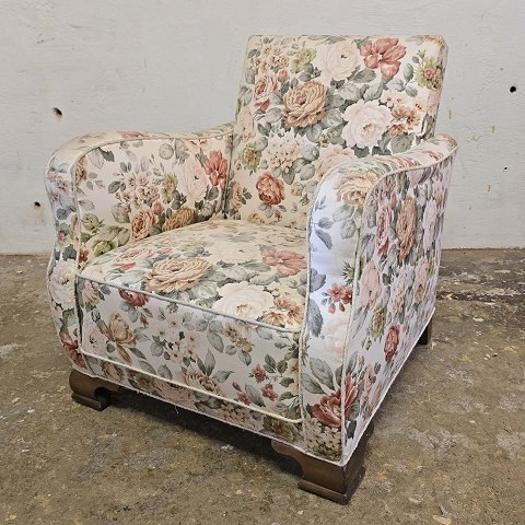 Blomstret lænestol77 cm