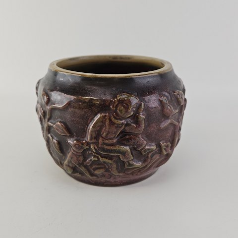 L. Hjorth vaseKeramik8,5 cm