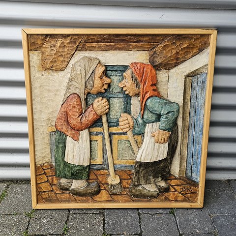 Thomas DamTrærelief68,5x67 cm