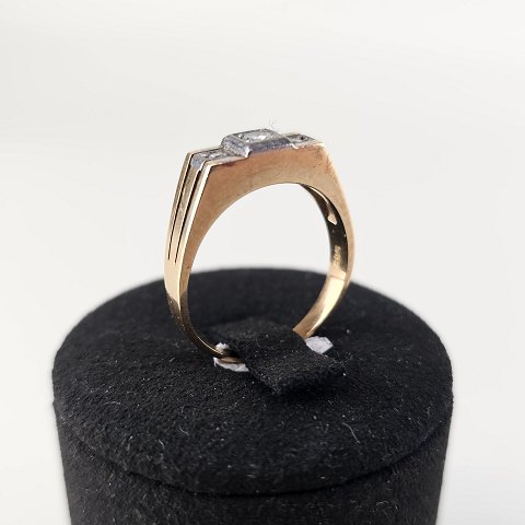 Svend NielsenDiamantring 14 ktStr 55
