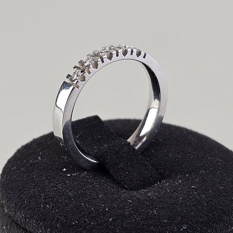 Alliancering14kt hvidguldStr 54