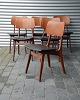 6 teak stole fra BS møbler