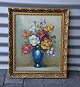 Maleri af Blomster i vaseHarriet Hansen