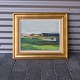 Erik Olsen
Hus og marker
Maleri