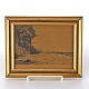 Carl Bloch
Radering
Kystlinje 
24 cm