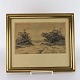 Carl Bloch radering
Sti til hav
34,5 cm