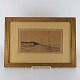 Carl Bloch radering
Elmaster ved vej
42 cm