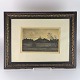 Carl Locher radering
By i silhuet
44 cm
